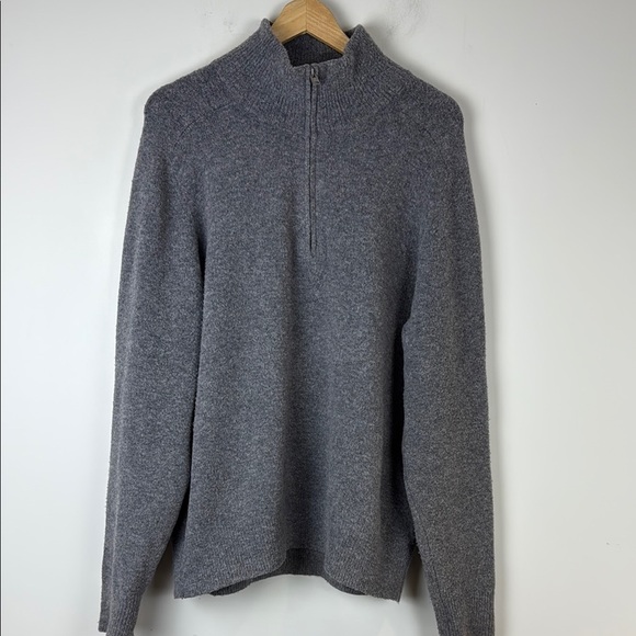 JW ANDERSON X Uniqlo Gray Zip Up Sweater - Picture 1 of 7